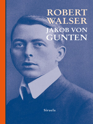 cover image of Jakob von Gunten